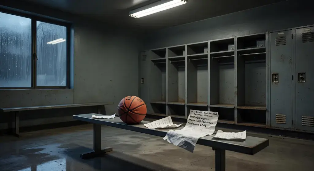 SMU eliminated from NCAA tournament after First Four loss to Miami (OH), guard B.J. Edwards ruled out