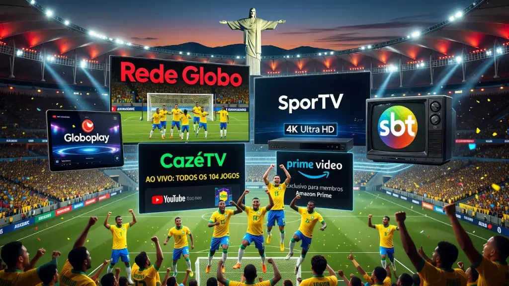 Brazil's 2026 World Cup Games Will Broadcast Across Five Platforms Simultaneously