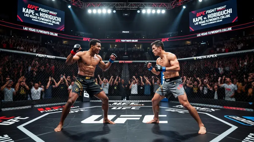 Kape and Horiguchi Headline UFC Fight Night as Las Vegas Flyweights Collide