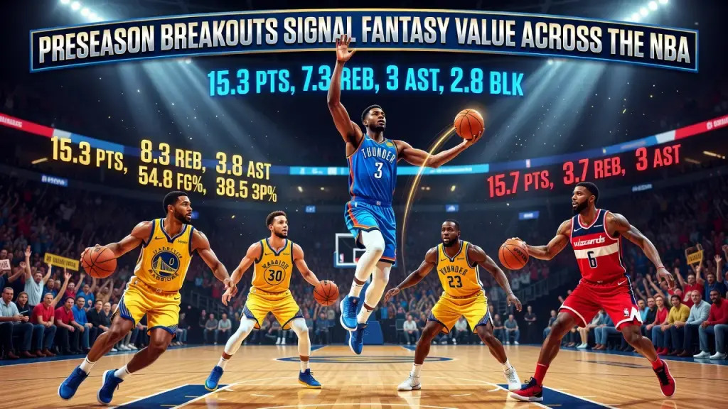 Preseason Breakouts Signal Fantasy Value Across the NBA