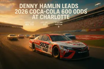 2026 NASCAR Odds: Denny Hamlin Favored To Win Coca-Cola 600